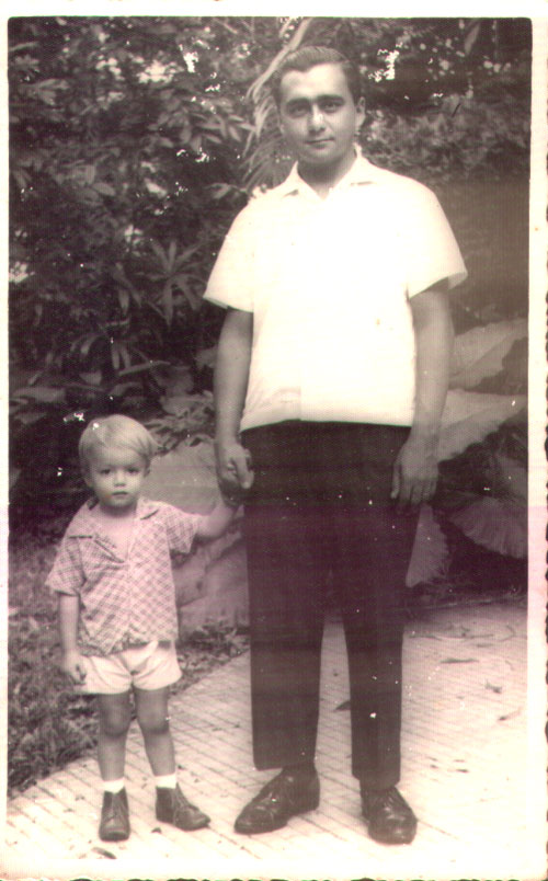Marco e seu Pai - 1969 - Belém 